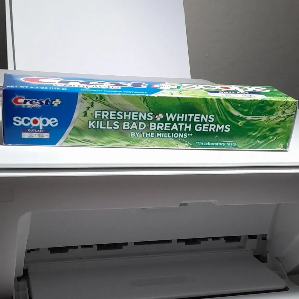 Crest Complete + Scope Outlast Ultra Whitening Anticavity Fluoride Mint 6.3 oz